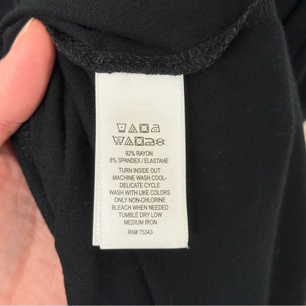 EUC💥 Coercion London Black Midi A-Line Skater Dress - Picture 5 of 6